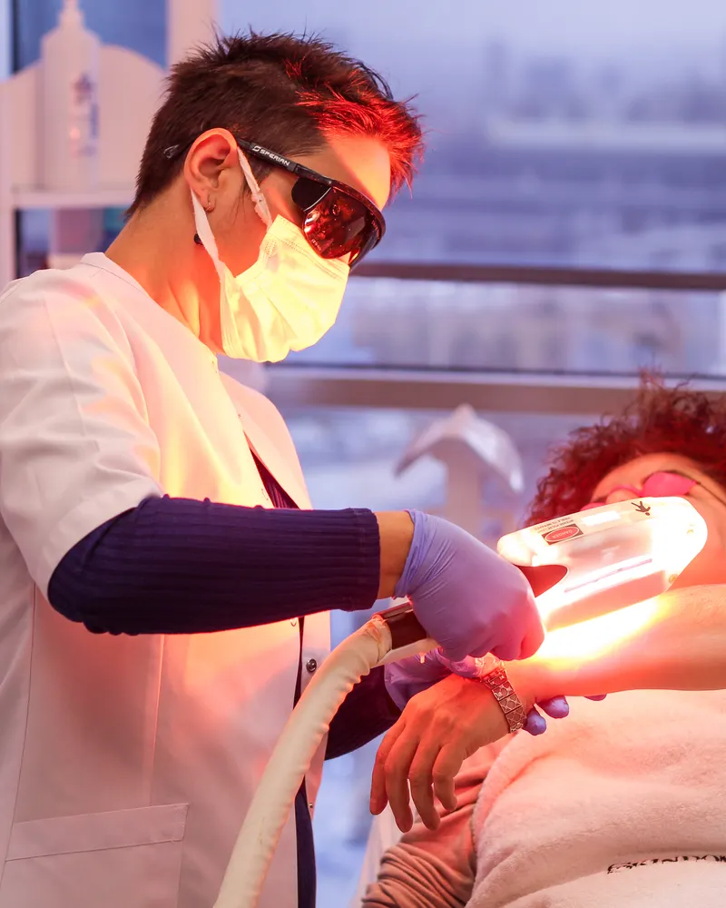 Laser treatment