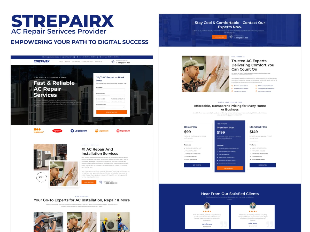 Ac Repair WordPress Theme