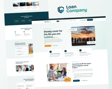 Loan Company WordPress Theme