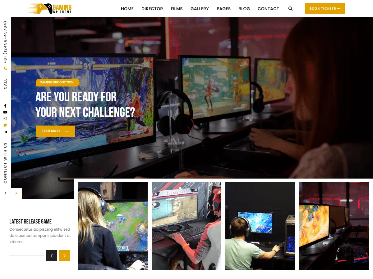 Expert Gamer – WordPress theme for gaming blog