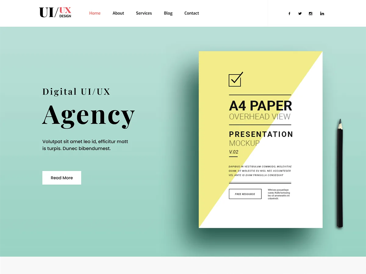 wordpress themes for ux portfolio - 8 Best WordPress Themes for UX Portfolio (Free & Premium)