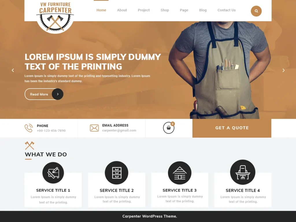 wordpress themes for furniture store - 8 Best WordPress Themes for Furniture Store (Free & Premium)
