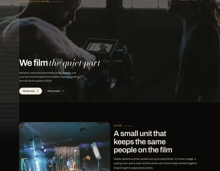 Filmmaker Production Studio