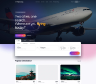 Flight Booking WordPress Theme