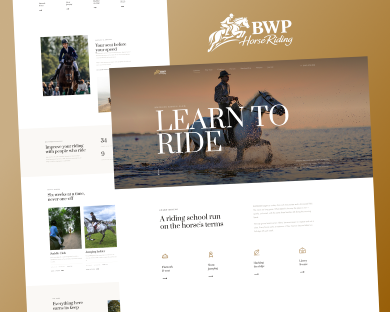 Horse Riding WordPress Theme