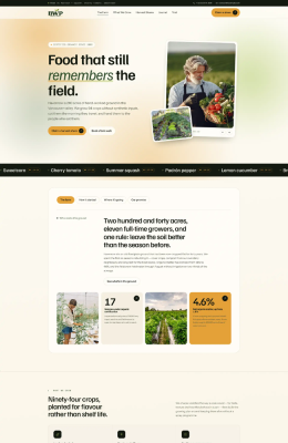 Organic Farm WordPress Theme