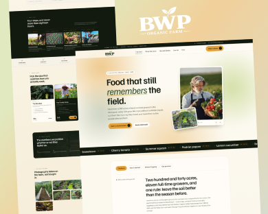 Organic Farm WordPress Theme