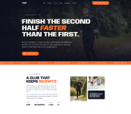 Running Club WordPress Theme